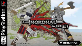 Mordhau but it's for PS1