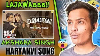 Defender by Mankirt Aulakh | Akshara Singh | Renuka Panwar | Haryanvi song 2024 | Vikas Reacts
