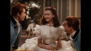 Scarlett O'Hara entertaining the Tarleton twins | Gone with the Wind