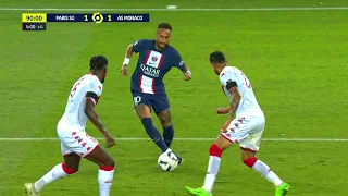 Neymar is UNSTOPPABLE vs Monaco 2022