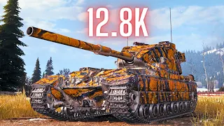 World of Tanks FV215b (183)  12.8K Damage & 2x FV215b (183)  9.5K