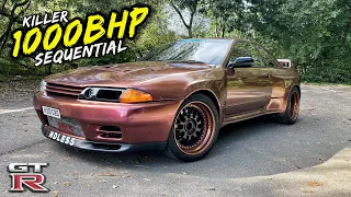 THIS 1000HP *SEQUENTIAL GEAR'D* R32 GTR IS BALLISTICALLY FAST