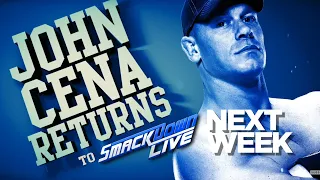 John Cena returns to SmackDown LIVE on 28-02-2020.