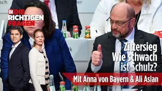 Zittersieg für SPD-Führung - Wie schwach ist Martin Schulz? BILD stellt „Die richtigen Fragen“!