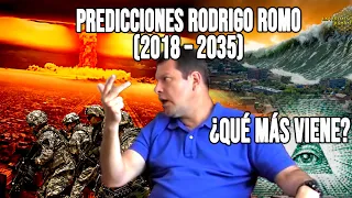 PREDICCIONES RODRIGO ROMO (2018 – 2035) | ¡aciertos!  ¿Qué más viene?  Javier Sampayo