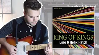 Hillsong Worship || King of Kings Guitar Cover // Guitar Tab // Helix patch