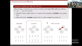 Structures Of Local Minima In K-Means And Mixture Models