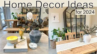 HOME DECOR IDEAS FOR 2024 | Decorate With Me | Home Decor Ideas | Living Room Decor