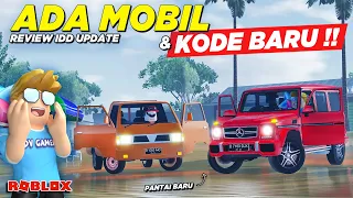 ADA KODE REDEEM DAN MOBIL BARU !! REVIEW CDID VERSI REALISTIS UPDATE - Roblox Indonesia Driver