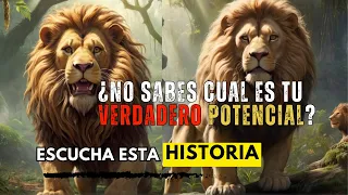 "El León que Superó sus Miedos: Cambia tu vida, una Historia Budista"