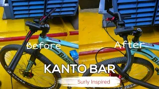 New Corner Bar "Surly Inspired"  installed in Hybrid MTB | Part 1