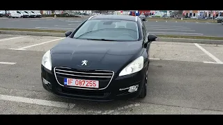 Primul test drive cu Peugeot 508 SW 1.6 hdi 110 hp manual