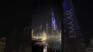 Dubai fountain / 11.02.2022 / Time to say goodbye