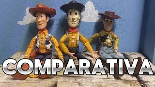 ¡COMPARATIVA! Woody vs. Woody (ToyMark, Bootleg Mexicano y Woody de 1995) Emípper López