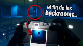 llegué al FINAL de los BACKROOMS