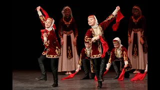 Армянский танец, Ансамбль "Школьные годы". Armenian dance, "School Years" ensemble. 4К