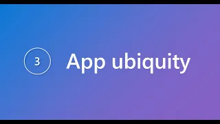 App ubiquity (Satya Nadella 2022 Build Keynote)