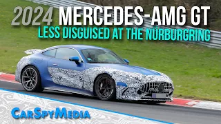 2024 Mercedes-AMG GT 63 S E Performance V8 Prototype Spied Less Disguised Testing At The Nürburgring
