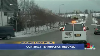 Anchorage Health Department revokes previous termination of Anchorage Safety Patrol Contract