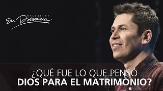 ¿Qué fue lo que pensó Dios para el matrimonio? - Carlos Olmos - 28 Diciembre 2014