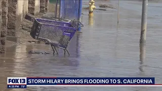 Tropical storm Hilary brings flooding, earthquakes to southern California | FOX 13 Seattle