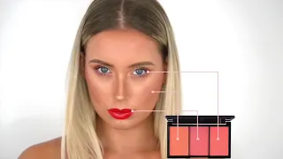 How To: UNTAMEABLE 3 Shade Palette⎟Klara Cosmetics