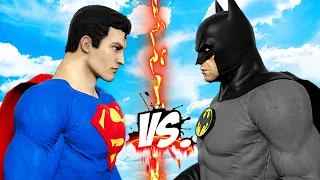 BATMAN vs SUPERMAN - EPIC SUPERHEROES BATTLE