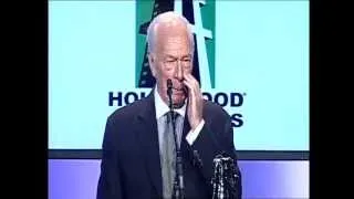 Christopher Plummer at the Hollywood Film Awards