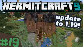 HermitCraft 9 ep 19: Minecraft 1.19 goes live! The wild update!