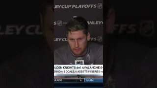 TB - Reporter’s Bizzare Question Leaves Nathan MacKinnon Speechless