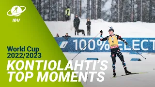Biathlon World Cup 22/23 Kontiolahti: Best Moments