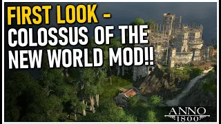 DLC-SIZED MOD COLOSSUS OF THE NEW WORLD!! - Anno 1800 MEGACITY Beauty Build | Part 16