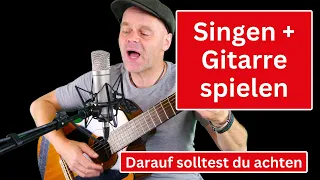 Singen zur Gitarre - Die größten Fehler (Takt/Text)