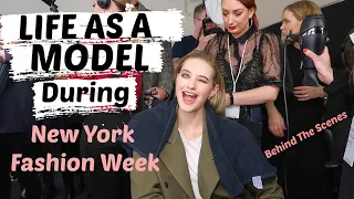 What It's Like To Model During New York Fashion Week + What Models Eat For The Runway // Sanne Vloet