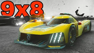 Asphalt 9 Peugeot 9x8 (4* Rank 3585) Multiplayer Run | TouchDrive | Multiplayer 2