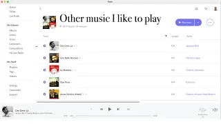 Other music I like to play