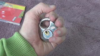 Unboxing and test of Burg-Wächter Circle 21 60 SB Cylinder Padlock, Silver