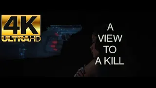 A View to a Kill 4K - Intro and Title Song SONG: A View to a Kill ARTIST: Duran Duran-James Bond-80s