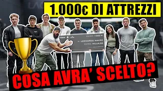 HA VINTO 1000 EURO DI ATTREZZI - premiazione Home Gym Italia st1