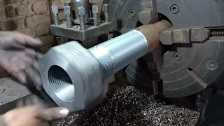 How to cut thread manual lathe