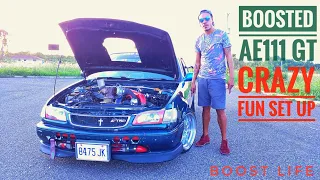 BOOSTED TOYOTA AE111 GT (CRAZY FUN SET UP)