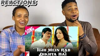 African Couple Reacts To Tujh Mein Rab Dikhta Hai Song | Rab Ne Bana Di Jodi | Shah Rukh Khan,