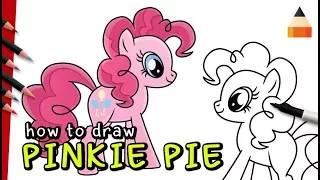 How To Draw Pinkie Pie |  Drawing My Little Pony