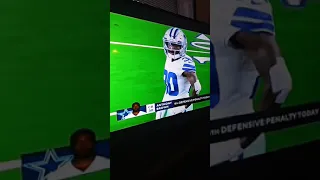 Dallas Cowboy did not turn around pass interference