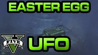 GTA V - Underwater UFO Easter Egg