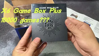 4K X6 Game Box Plus with 10000 Retro Games?