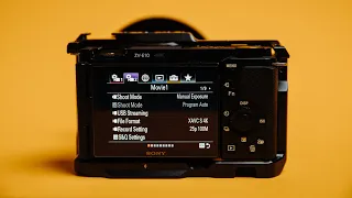 Sony ZV-E10 Video Settings - Cinematic Footage, Every Time!