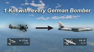 1 Kill with every German Bomber - War Thunder