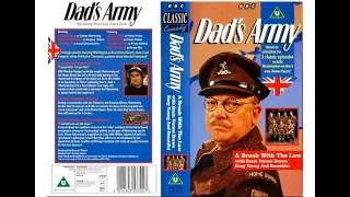 Original VHS Opening and Closing to Dad's Army A Brush with the Law UK VHS Tape