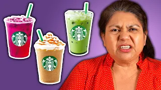 Mexican Moms Try Most Popular Starbucks Drinks